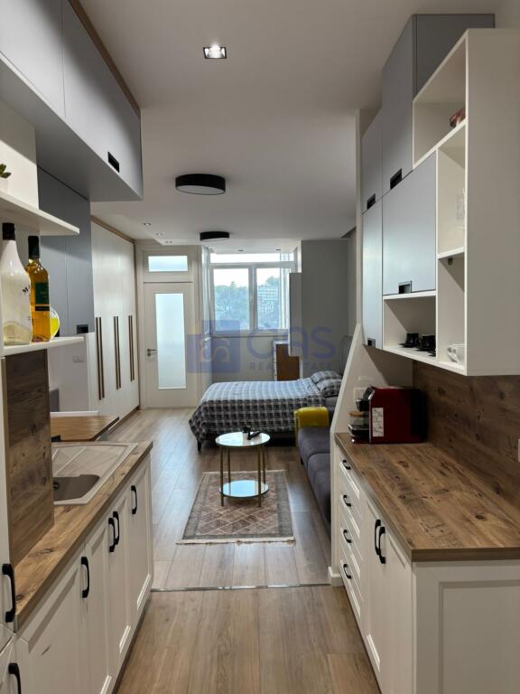 A studio apartment is available at the German Villas.