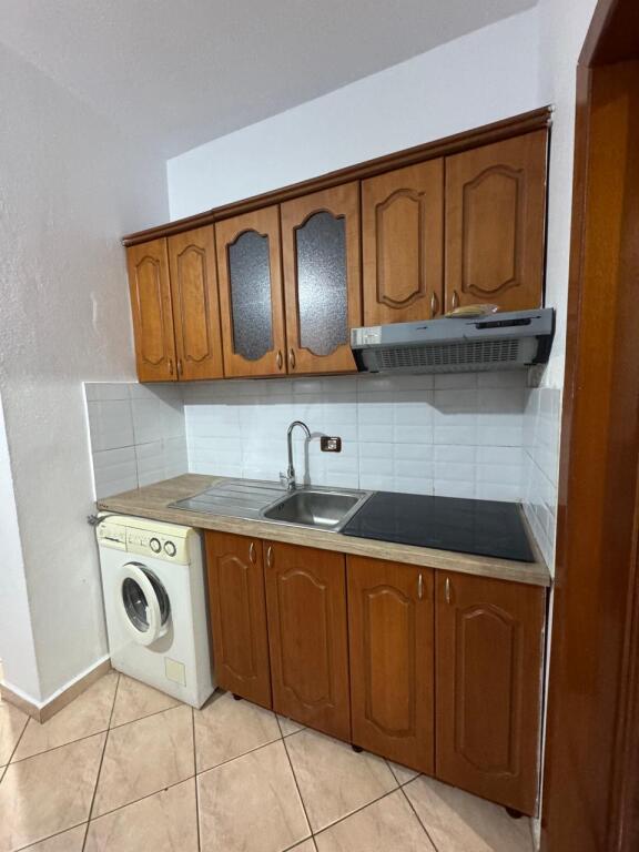 A 1+1 apartment is available for rent in Durres.