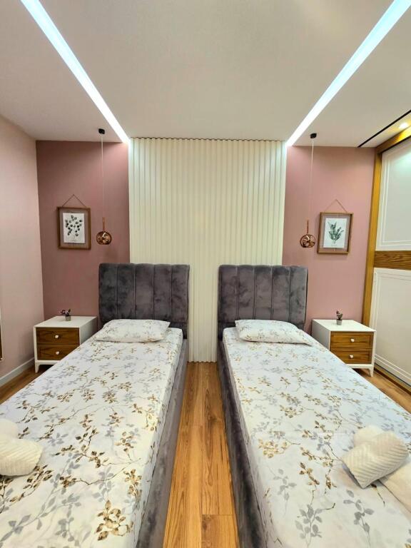 2+1, furnished, by the dry lake, price 650 euros.