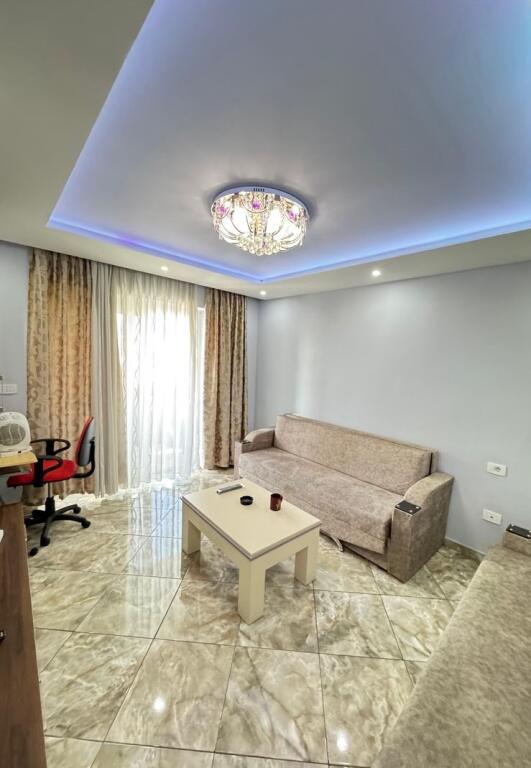 At the United School Crossroads, Imer Ndregjoni Street near Credins Bank, a 1+1 apartment is for sale for €115,000.
