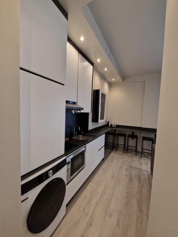 A 1+1 apartment is for rent at La Fontana, near the zoo.
