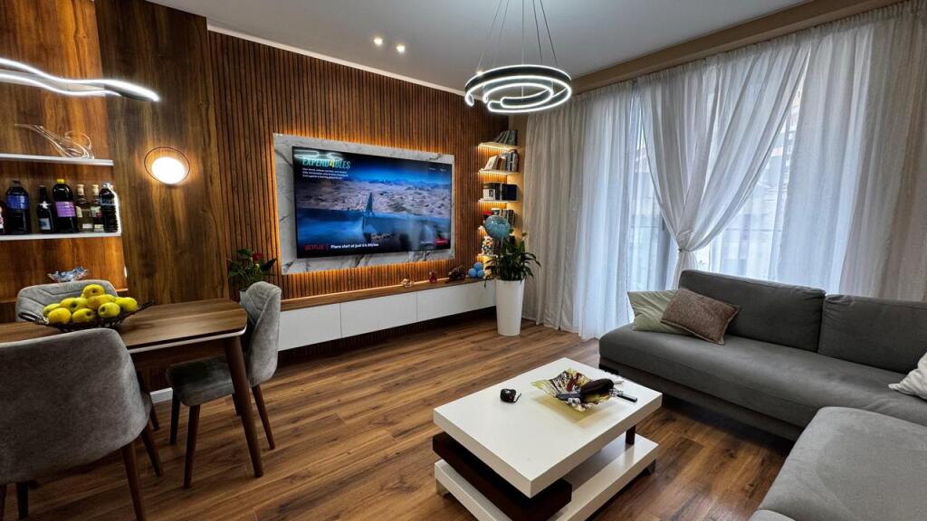 Super apartment 2+1 for sale at 📍Aviation Field, Turdiu Residence, invested in details, furnished.