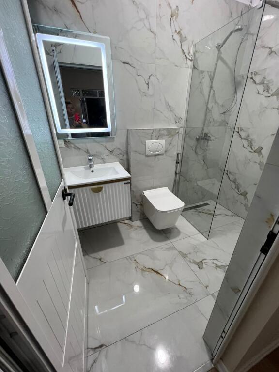 An apartment 1+1 is for rent at 5 Maji.