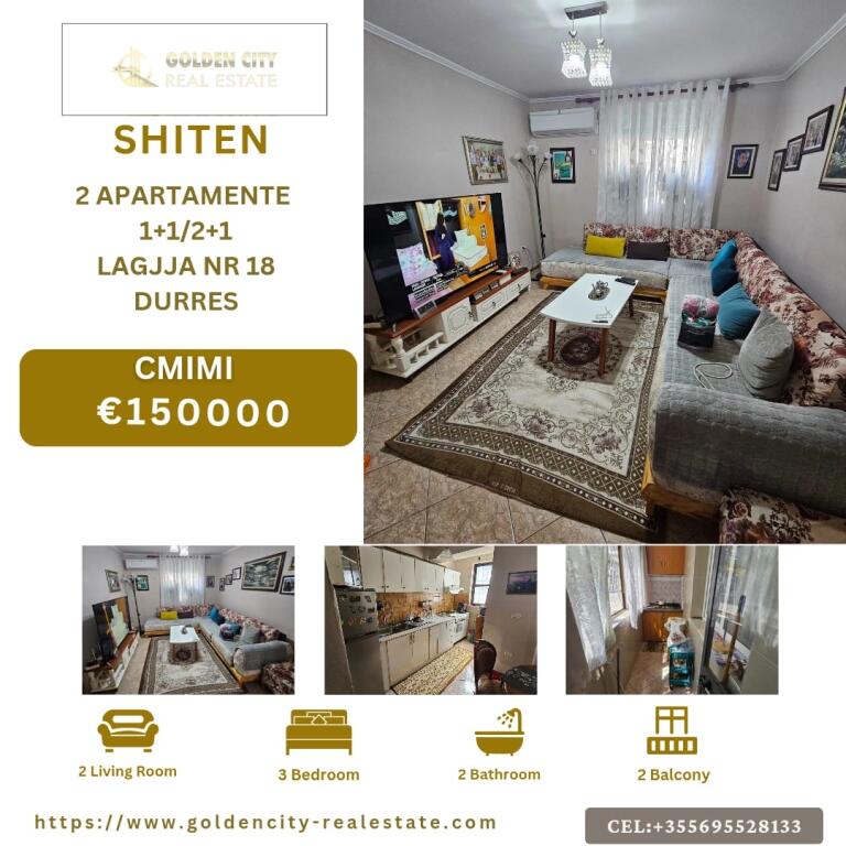 Apartment for sale 1+1/2+1 in neighborhood 18