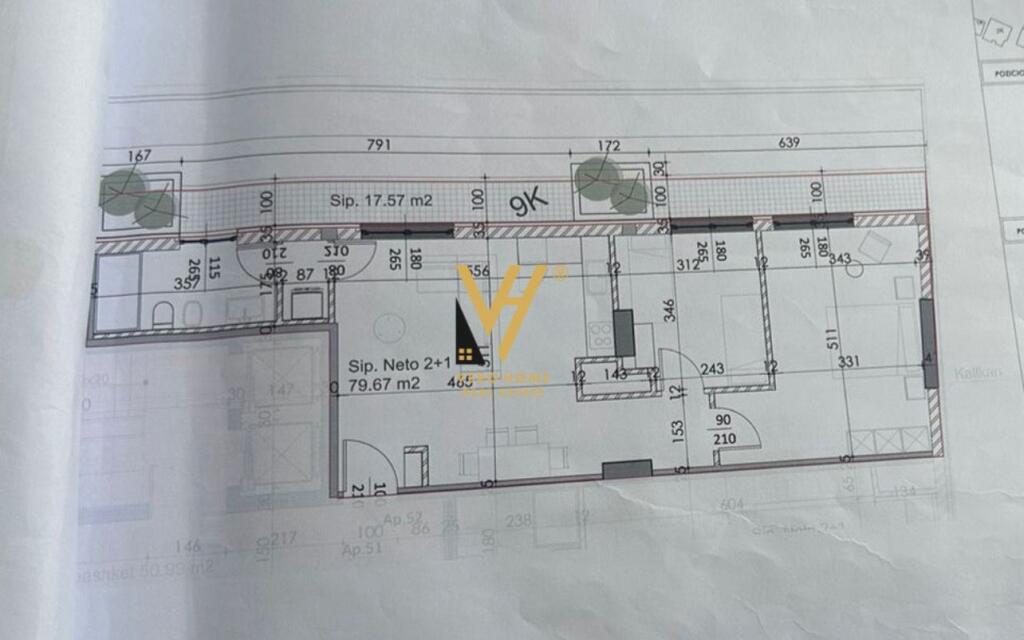 APARTMENT 2+1+BLOCK FOR SALE IN LAPRAKE 157,000 EURO