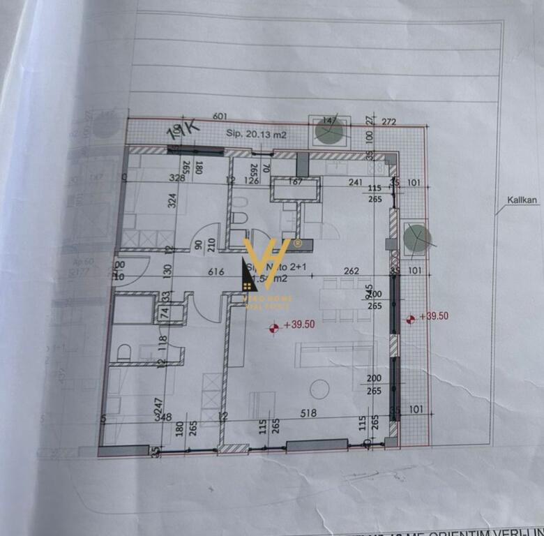 APARTMENT 2+1+BLOCK FOR SALE IN LAPRAKE 180,200 EURO