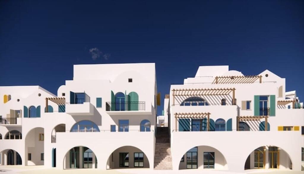 1+1 Apartment for Sale in the Santorini Residential Complex!