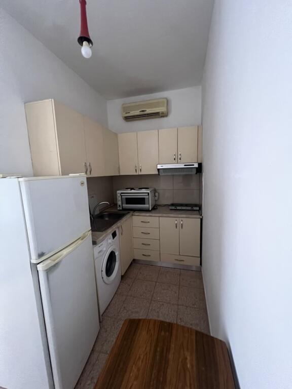 A 1+1 apartment is available for rent on Jordan Misja Street.