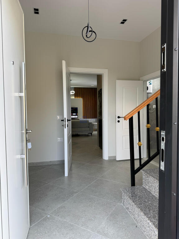 A 2-story villa 3+1 is for rent in TEG, villa street. 1500 euros.