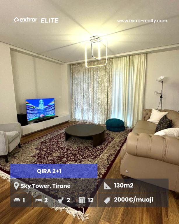 RENT 2+1, SKYTOWER BLOCK
