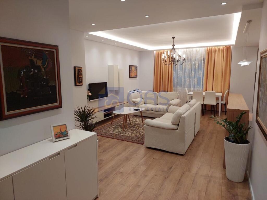 An apartment is available for rent 1+1 on Dibra Street for 680 euros.