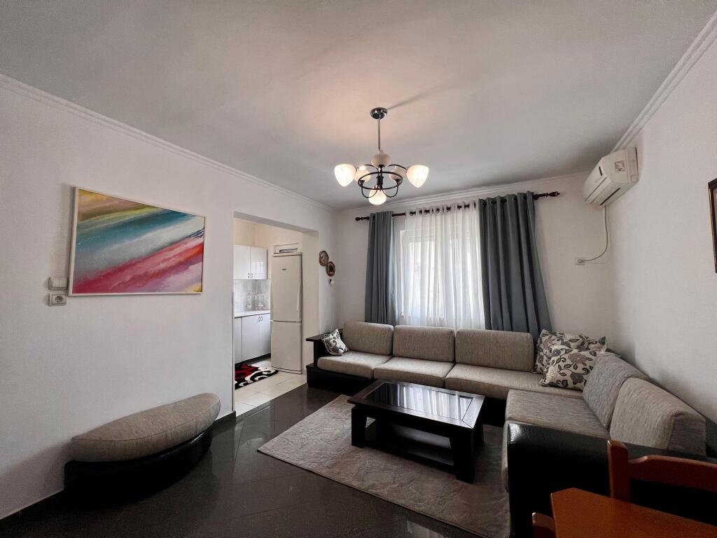 For rent, 2+1 apartment with balcony "Tregu Elektrik" Ali Demi – Tirana.
