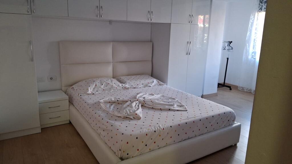 1+1, furnished in Myslym Shyri, 550 euros.