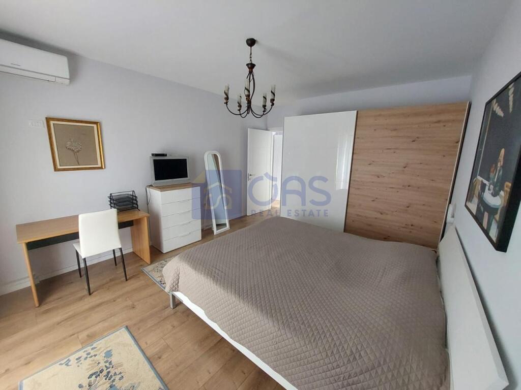 An apartment is available for rent 1+1 on Dibra Street for 680 euros.