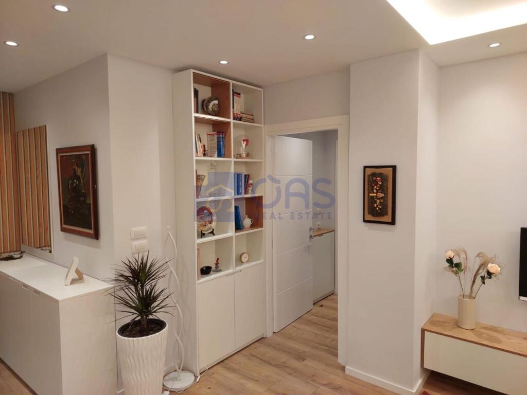 An apartment is available for rent 1+1 on Dibra Street for 680 euros.