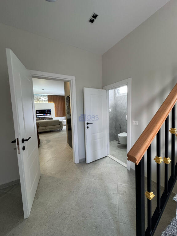 A 2-story villa 3+1 is for rent in TEG, villa street. 1500 euros.