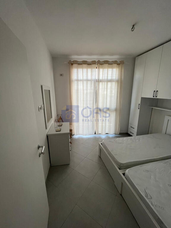 A 1+1 apartment is for rent on Dibra Street for 420 euros.