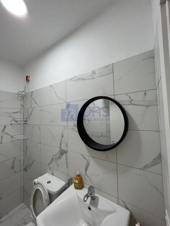 A 1+1 apartment is for rent on Dibra Street for 420 euros.