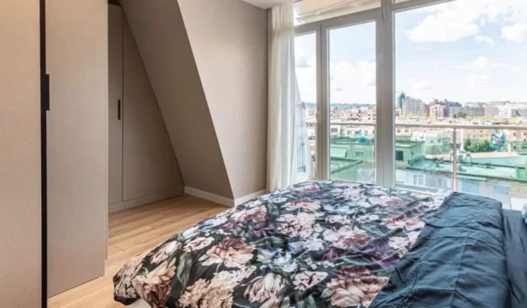 A great 1+1 apartment for rent near Dinamo Stadium.