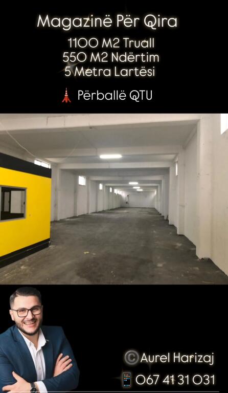 Jepet me Qira Magazinë Show Room. Prane Eifel Hotel 