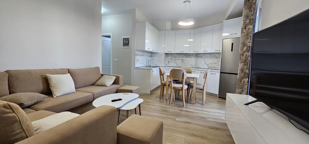 A 1-bedroom apartment with parking space is for rent.