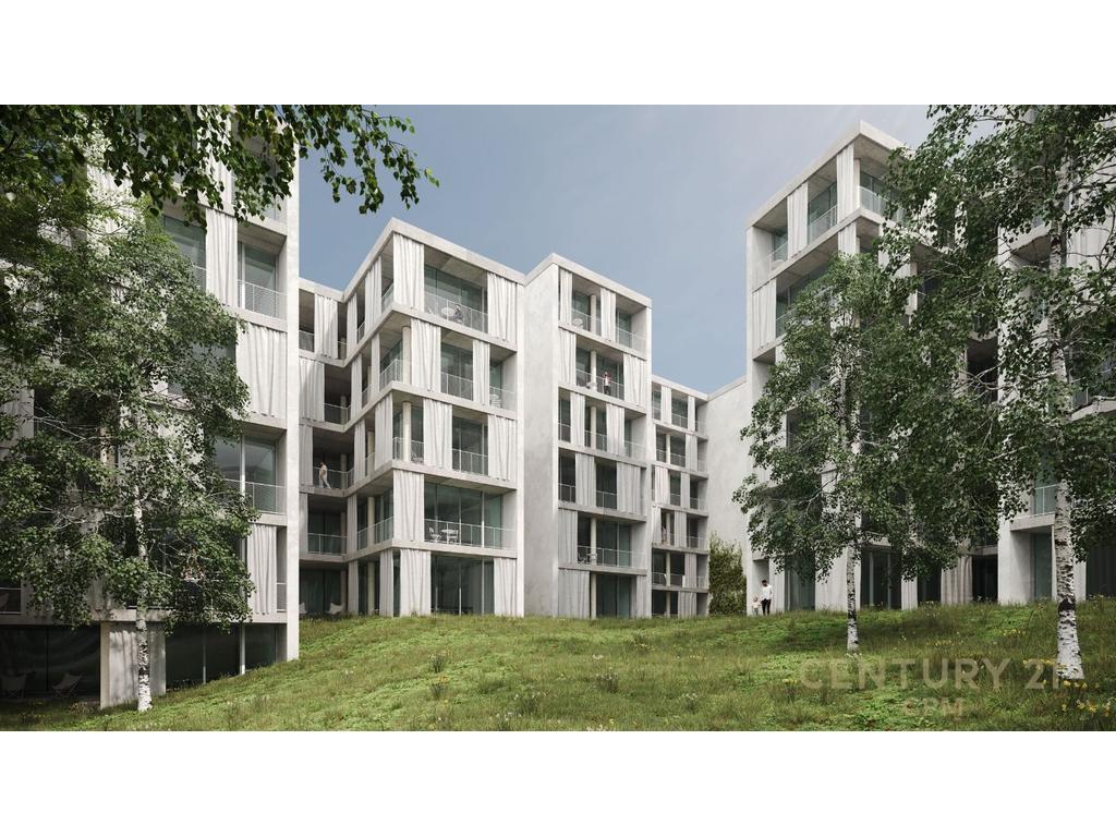FOR SALE APARTMENT 2+1+2 WITH BALCONY AND YARD IN THE BY LONG HILL RESIDENCE