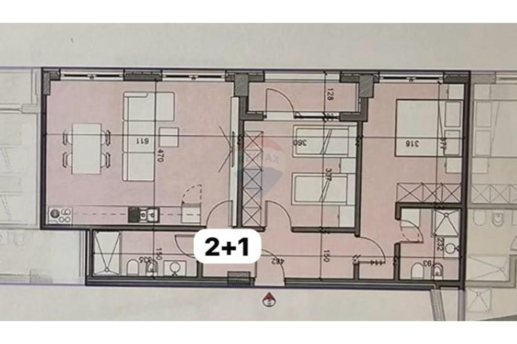 2+1+2 apartment for sale at Jordan Misja!!