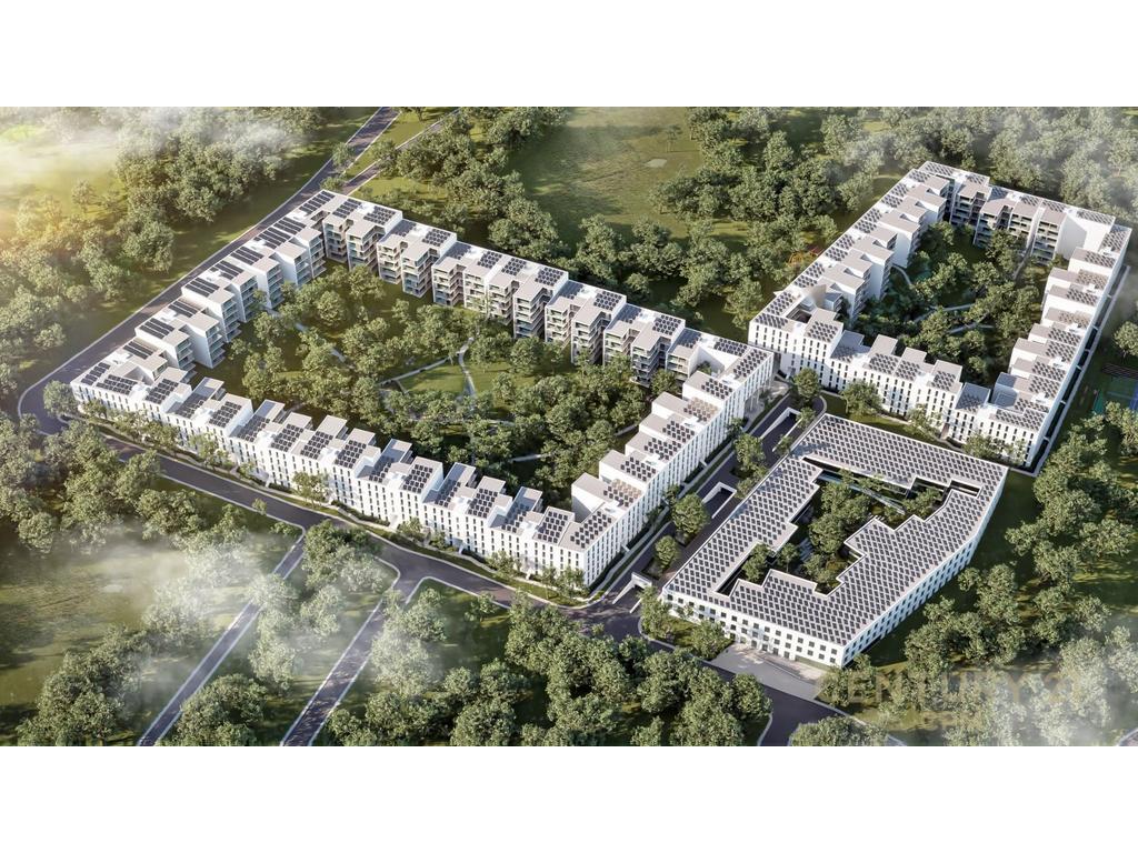 FOR SALE APARTMENT 2+1+2 WITH BALCONY AND YARD IN THE BY LONG HILL RESIDENCE