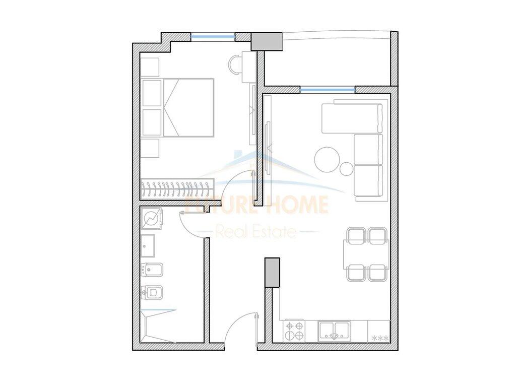 For sale, 1+1 Apartment, Golem Durres