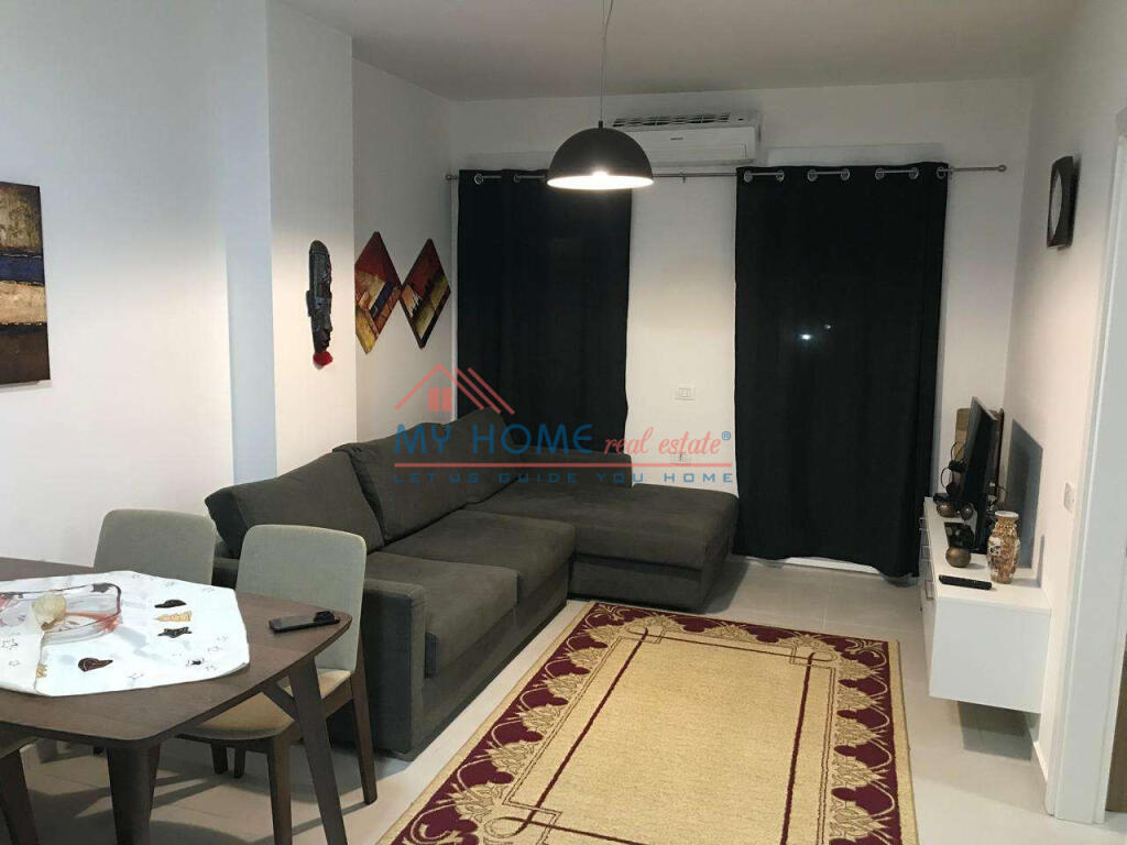 1+1 apartment for rent at Kontakt Complex in Tirana.