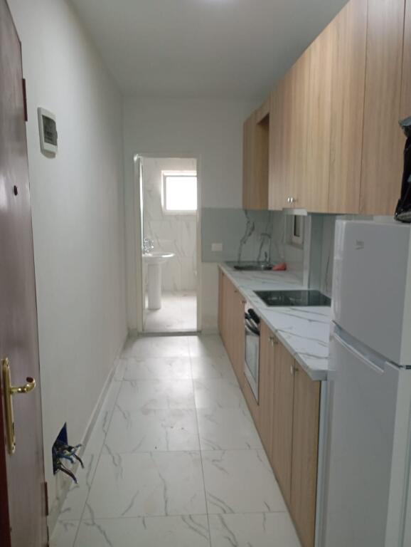 A 1+1 apartment is available for rent on Jordan Misja Street.