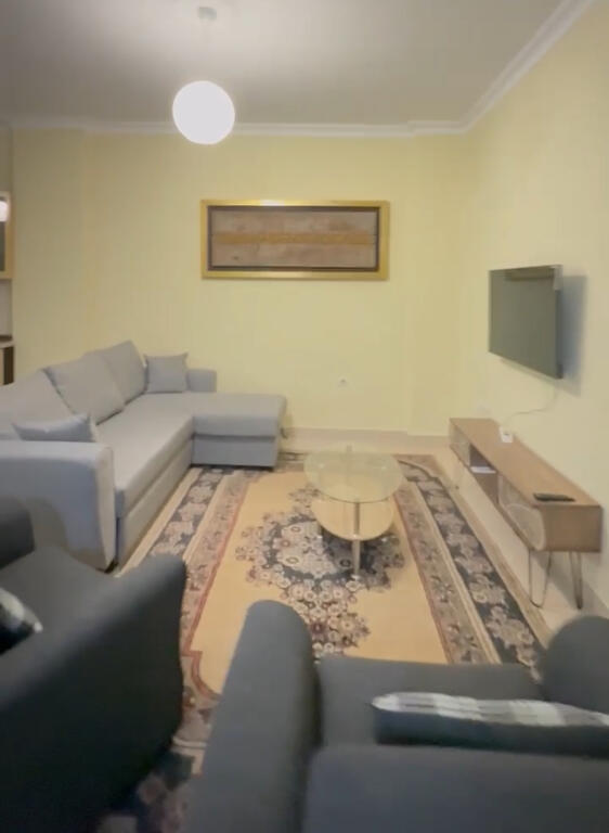 A 2+1 apartment is available for rent in Don Bosko, near Qazim Turdiu school.