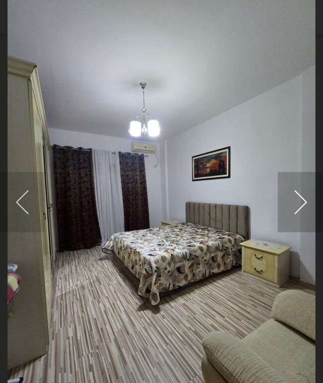 A 2+1 apartment is available behind Concord Center, near Big Market, on 5 May Street.