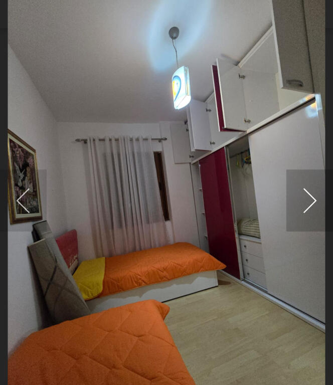 A 2+1 apartment is available behind Concord Center, near Big Market, on 5 May Street.
