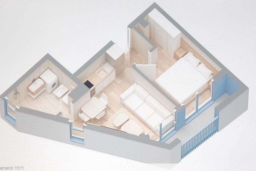 APARTMENT FOR SALE 1+1 1300/M2