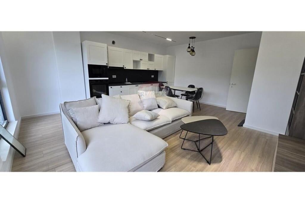 A modern 1+1 apartment is for rent.