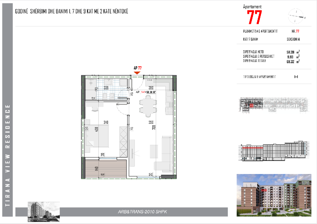 WE SELL APARTMENTS OPPOSITE 5 - MAJI STREET &amp; NEAR THE NEW BOULEVARD IN PASKUQAN