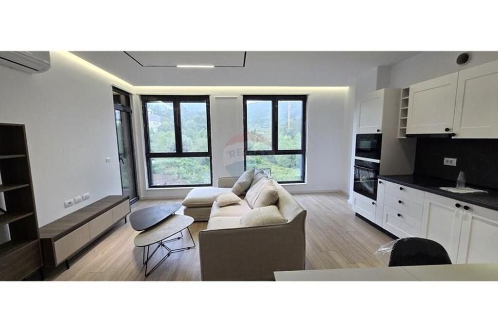 A modern 1+1 apartment is for rent.