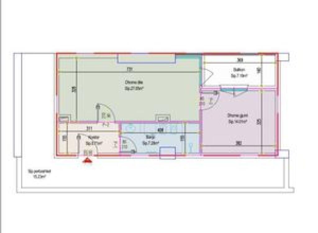 Shitet Apartament 1+1 prane 21 dhjetorit 