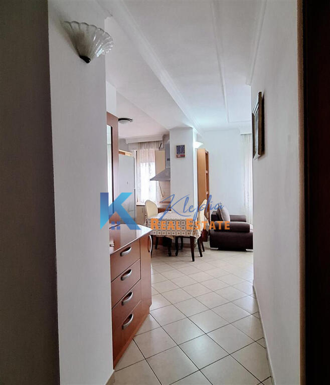 1+1 apartment for rent on Barrikadave Street, near Sami Frasheri High School.