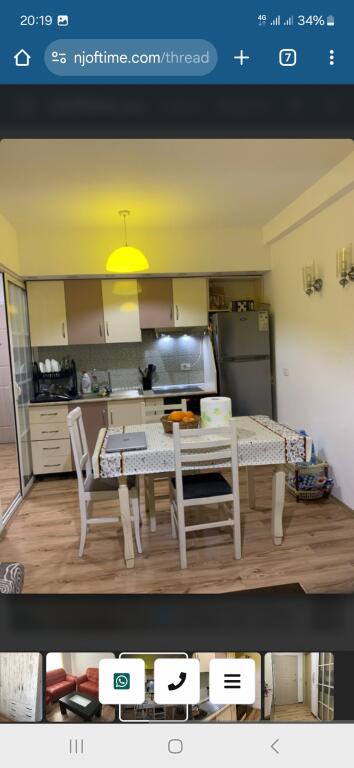 A luxurious 1+1 apartment is available for rent at Complexity Anna.