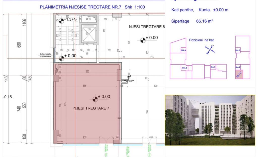 STORE FOR SALE 66 M2 PORCELAIN 331,000 EURO