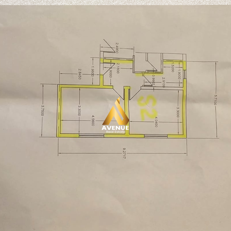 1+1 Apartment for Sale in the Center