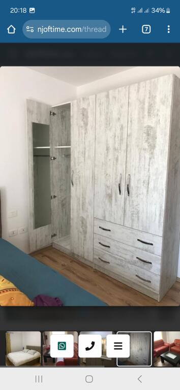 A luxurious 1+1 apartment is available for rent at Complexity Anna.