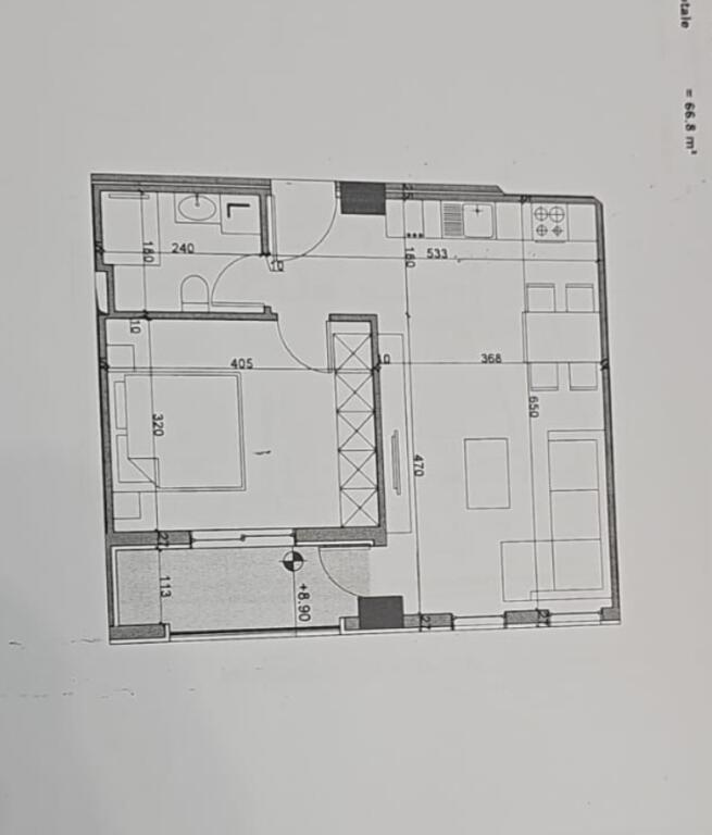 Apartment 1+1 for sale Train Station €143,000