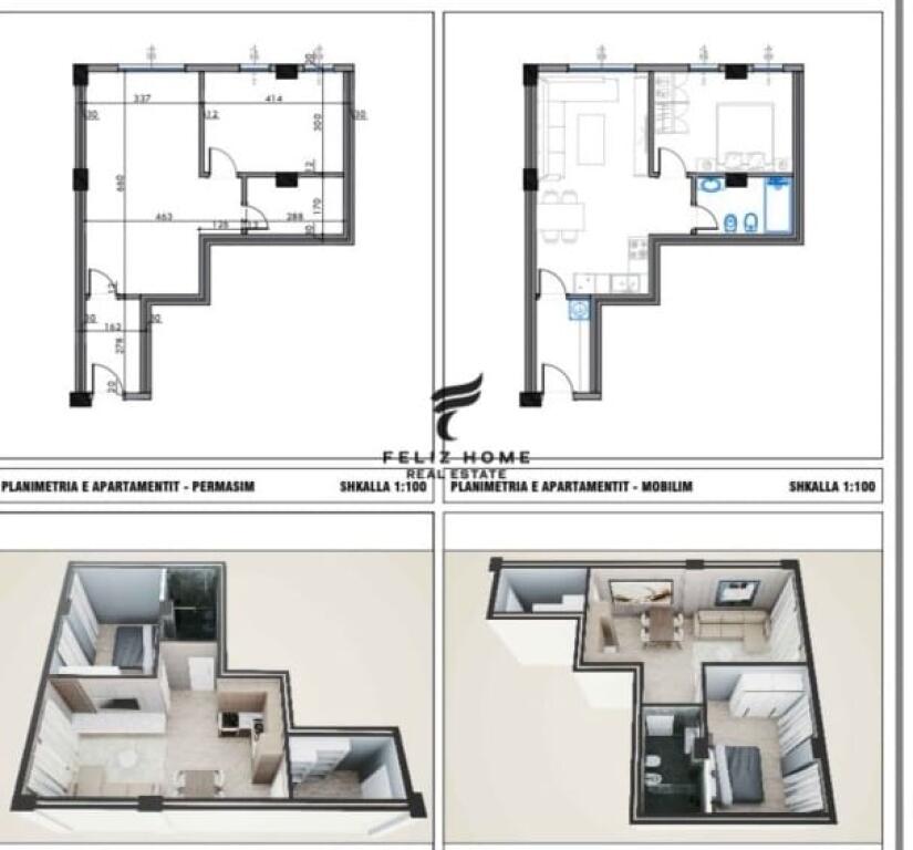 APARTMENT FOR SALE 2+1 FRESH 90,000 EURO
