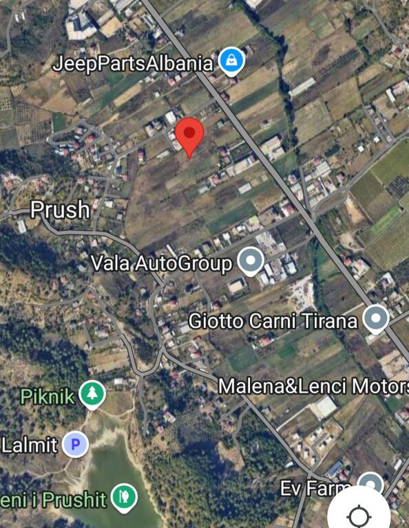Land for sale in Prush.