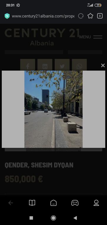 Shitet Ambient Komercial Qender Tirane 