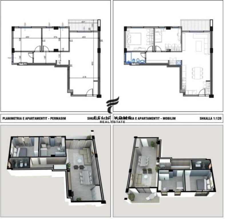 APARTMENT 2+1 FOR SALE FRESH 152,000 EURO