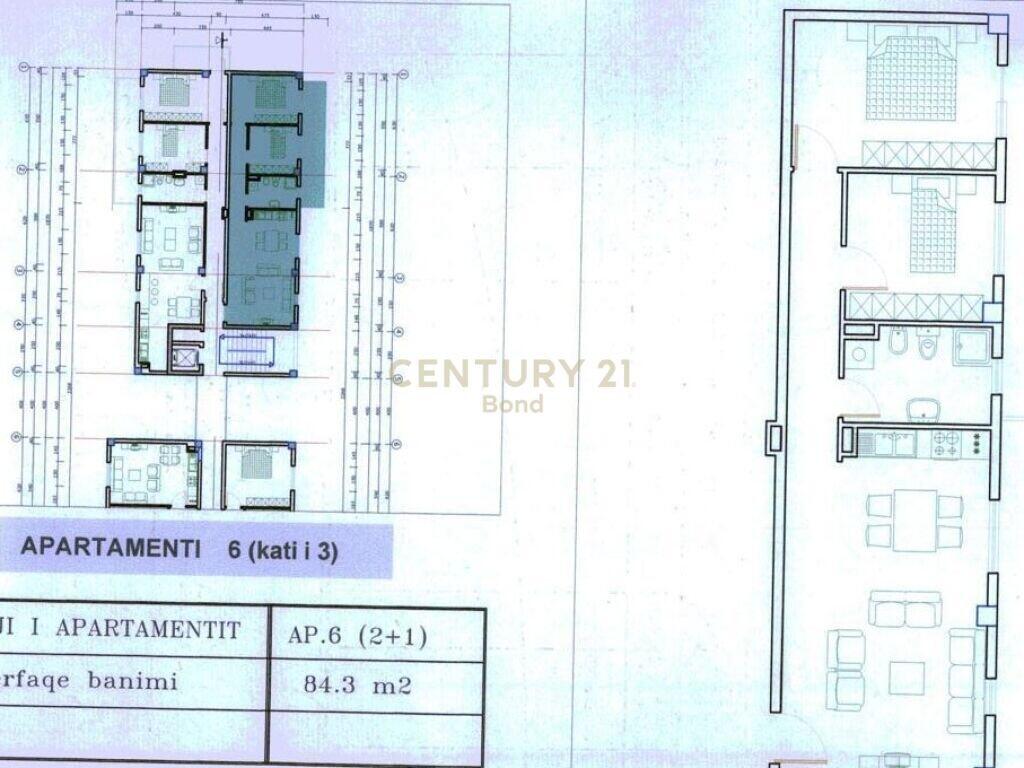 2+1 apartment for sale at Lake Thate near the restaurant "Kapiten Mir Zoti"
